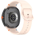 Curea Edman siliconica S/M compatibila Galaxy Watch 8 / Watch 8 Classic, Roz