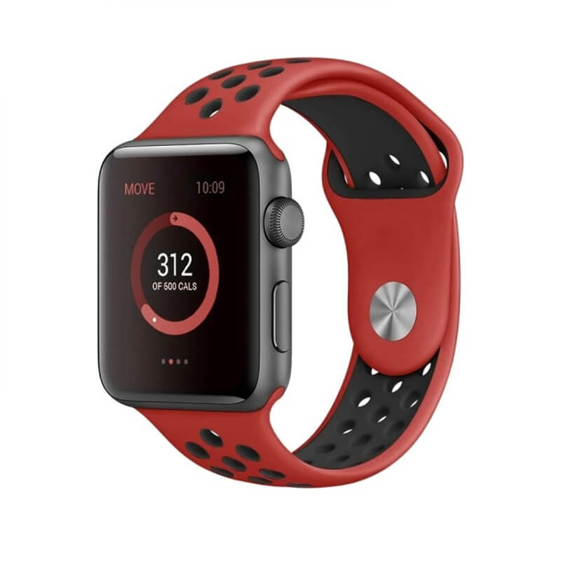 curea-sport-edman-silicona-pentru-apple-watch-ultra-se-9-8-7-6-5-4-38-40-41-42-44-45-49-rosu-negru-1