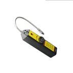 Detector MOTOR10 cu precizie a scurgerilor de freon din sisteme frigorific, sonda flexibila si lanterna, Negru
