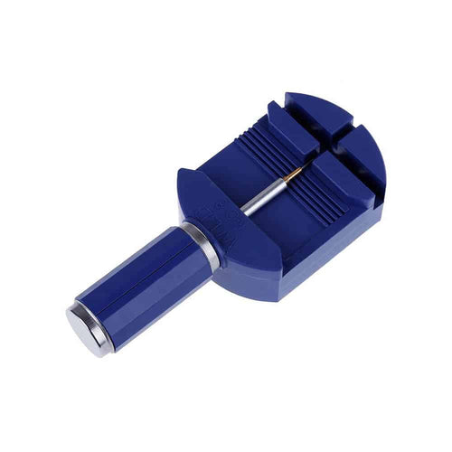 Edman watch strap adjustment tool with spare pins, metal strap length adjuster