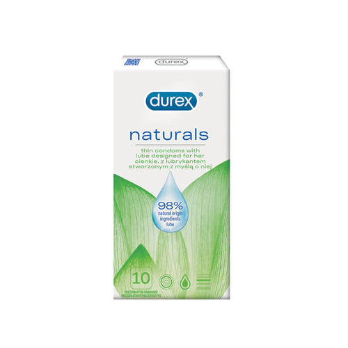 Durex Naturals condoms, 10 pieces