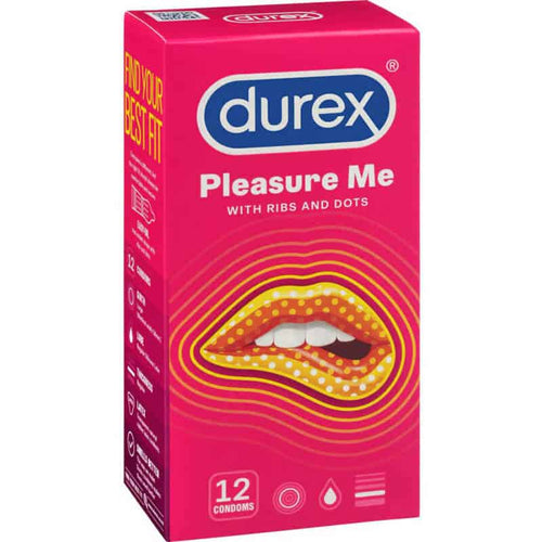 Durex Pleasuremax condoms, 12 pieces