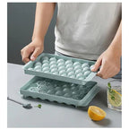 forma-cuburi-gheata-Edman-G1-Plastic-rezistent-Anti-Aderent-330-ml-33-celule-Verde-descriere-2