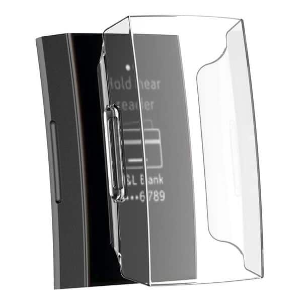 Husa Carcasa Edman pentru Fitbit Charge 3, Transparent
