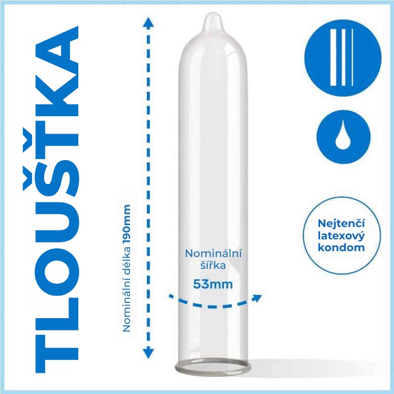 Prezervative Pasante SilkThin, 50 bucati