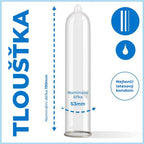 Prezervative Pasante SilkThin, 50 bucati