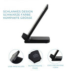 Incarcator wireless QI Edman S70, 2 Bobine cu Incarcare rapida, Universal, negru