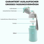 Olita portabila Edman pentru baieti, rezistent la scurgeri, toaleta de urgenta pentru calatorii cu masina in Aer liber, camping, parc, plaja, 480ml, Albastru