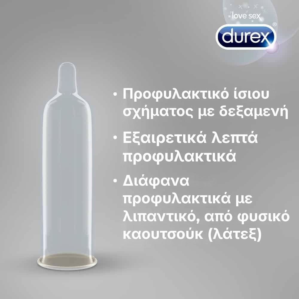 Prezervative Durex Invisible Extra Sensitive, 10 buc