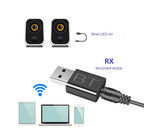 Adaptor Emitator/Receptor Edman BKTV Bluetooth 5, DAC 2 in 1, intrare AUX, iesire audio, jack 3.5 mm