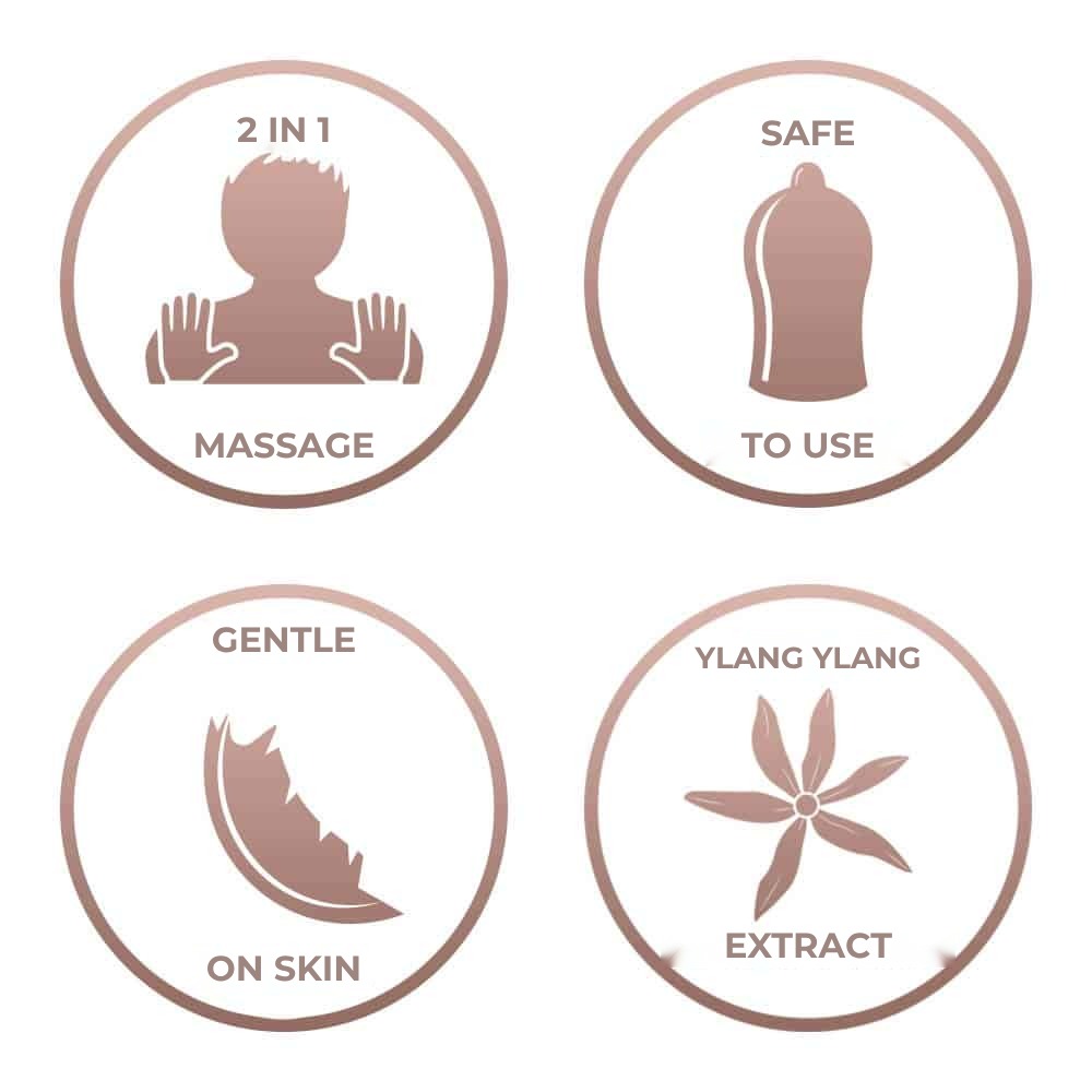 Lubrifiant Durex Play Massage 2 in 1 Sensual Ylang Ylang, 200 ml