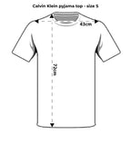 schita-marime-tricou-pijama-Calvin-Klein-marimea-S-edshop-romania