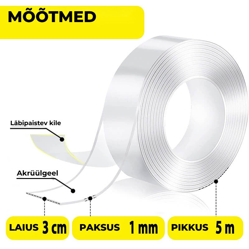 banda-dublu-adeziva-puternica-cu-tehnologie-nano-edman-transparenta-siliconica-rezistenta-la-apa-reutilizabila-nu-lasa-urme-grosime-1mm-latime-3-cm-lungime-5m