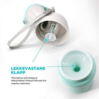 Olita portabila Edman pentru baieti, rezistent la scurgeri, toaleta de urgenta pentru calatorii cu masina in Aer liber, camping, parc, plaja, 480ml, Albastru