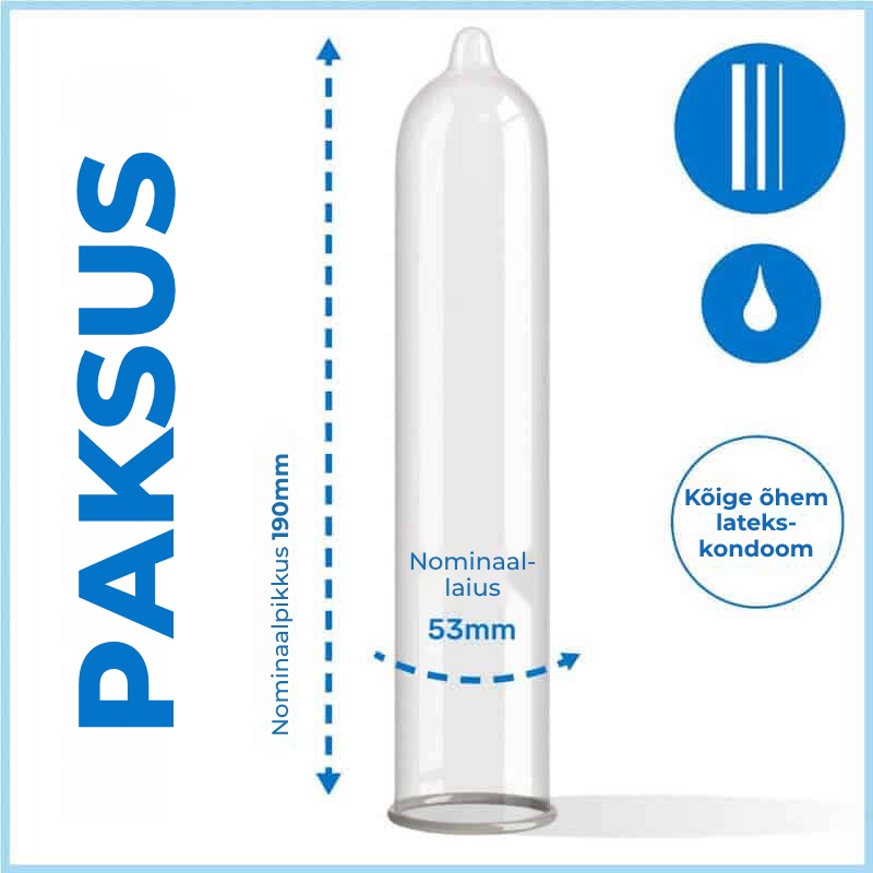 Prezervative Pasante SilkThin, 50 bucati