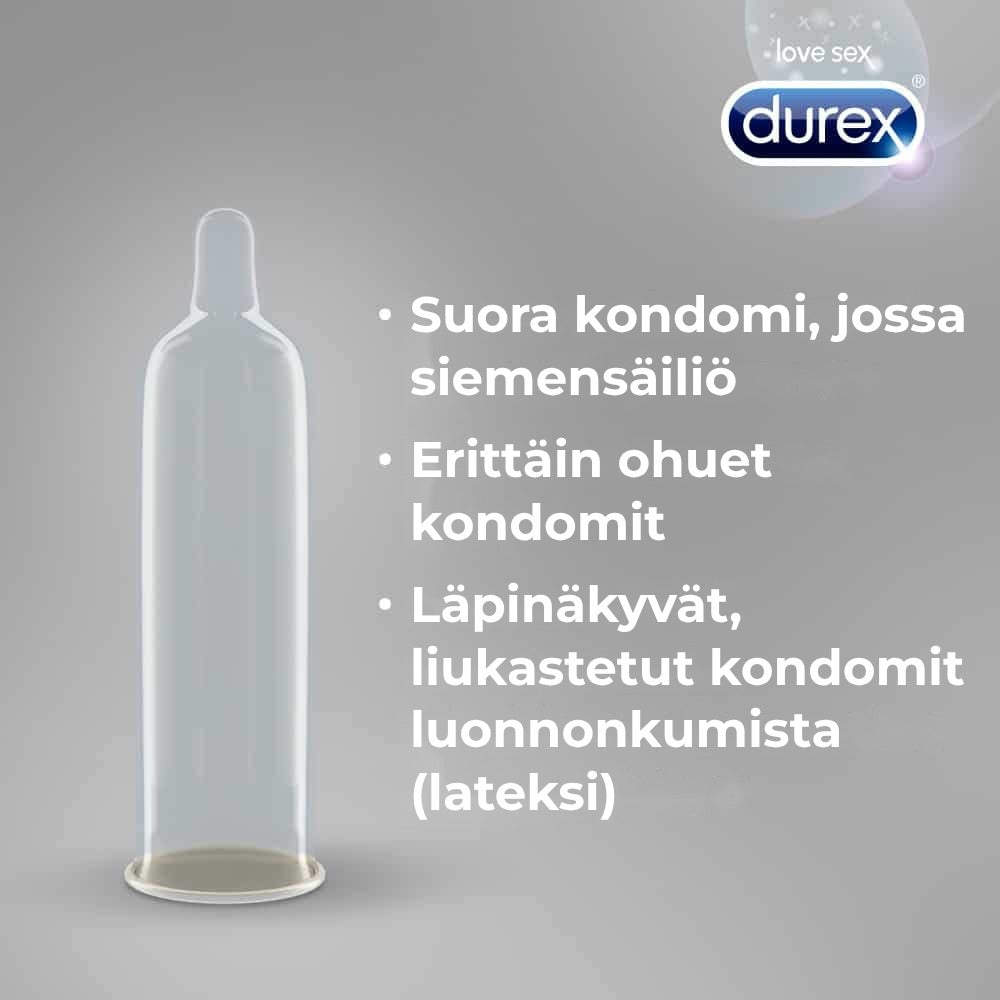 Prezervative Durex Invisible, 24 bucati