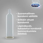 Prezervative Durex Invisible Extra Sensitive, 10 buc