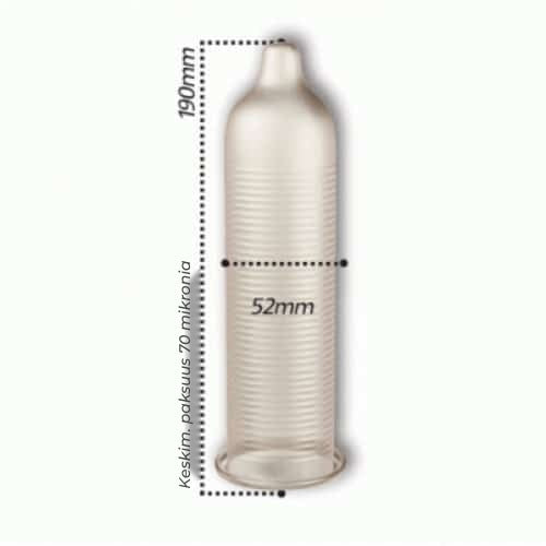 Prezervative Pasante Adore Ribbed, 10 bucati