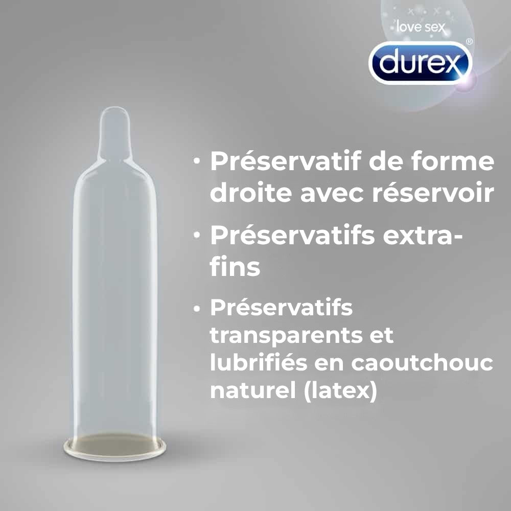 Prezervative Durex Invisible Extra Sensitive, 10 buc