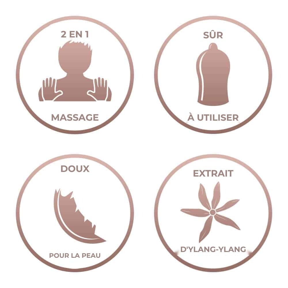 Lubrifiant Durex Play Massage 2 in 1 Sensual Ylang Ylang, 200 ml