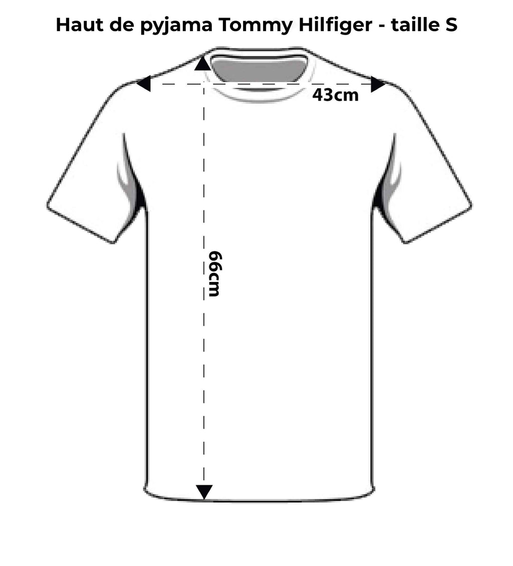 schita-marimi-bluza-pijama-tommy-hilfiger-marimea-S