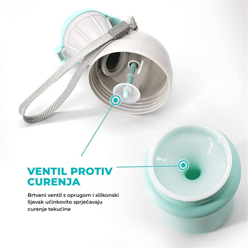 Olita portabila Edman pentru baieti, rezistent la scurgeri, toaleta de urgenta pentru calatorii cu masina in Aer liber, camping, parc, plaja, 480ml, Albastru