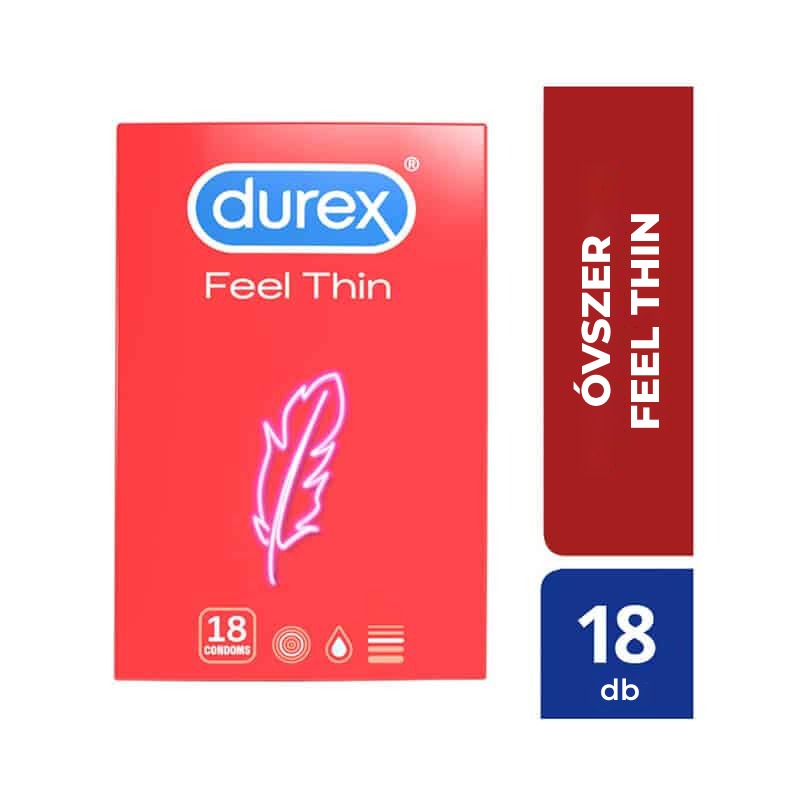 Prezervative Durex Feel Thin, 18 bucati