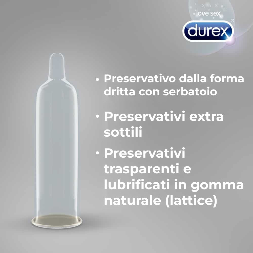 Prezervative Durex Invisible Extra Sensitive, 10 buc