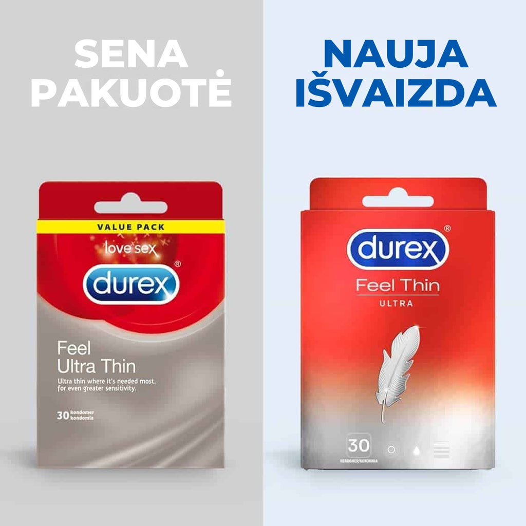 Prezervative Durex Featherlite Ultra Thin 30 bucati