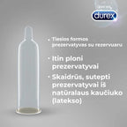 Prezervative Durex Invisible Extra Sensitive, 10 buc