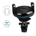 Incarcator auto wireless QI Edman Fast Charging, Universal, negru
