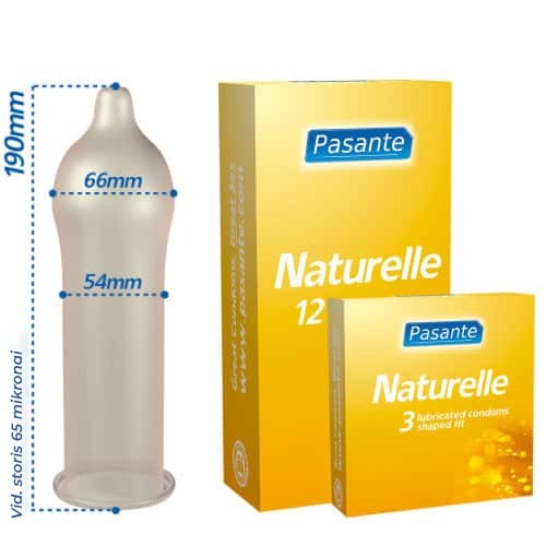 Prezervative Pasante Naturalle, 50 bucati