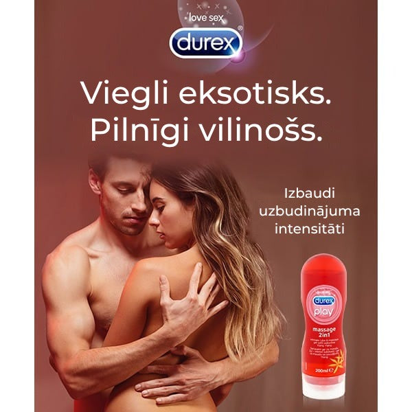 Lubrifiant Durex Play Massage 2 in 1 Sensual Ylang Ylang, 200 ml