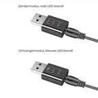 Adaptor Emitator/Receptor Edman BKTV Bluetooth 5, DAC 2 in 1, intrare AUX, iesire audio, jack 3.5 mm
