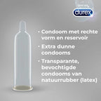 Prezervative Durex Invisible Extra Sensitive, 10 buc