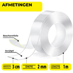 banda-dublu-adeziva-puternica-cu-tehnologie-nano-edman-transparenta-siliconica-rezistenta-la-apa-reutilizabila-nu-lasa-urme-grosime-2mm-latime-3-cm-lungime-1m