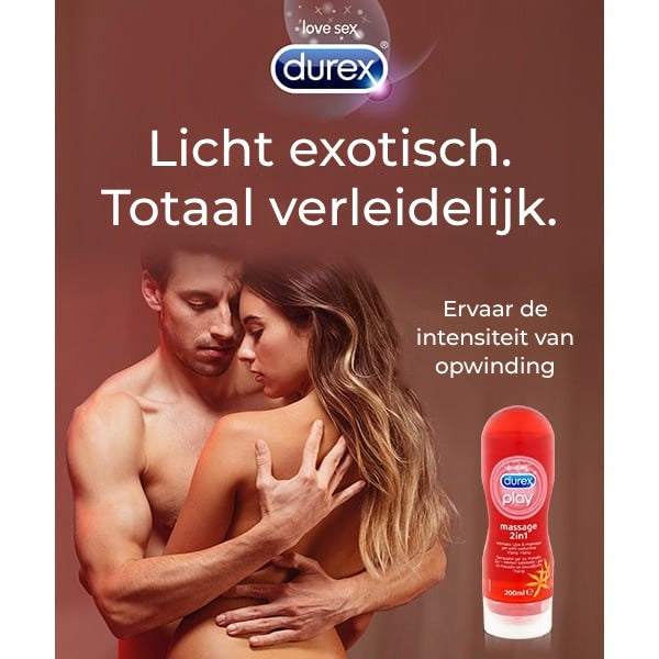 Lubrifiant Durex Play Massage 2 in 1 Sensual Ylang Ylang, 200 ml