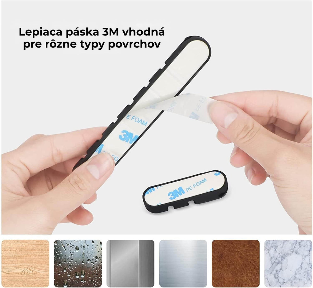 set-suport-organizare-cabluri-edman-3-bucati-3-dimensiuni-diferite-autoadeziv-negru