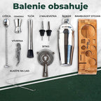 Set-de-Barman-pentru-bauturi-Edman-suport-din-bambus-Shaker-Cobbler-550-ml-10-Piese-Otel-Inoxidabil-Argintiu