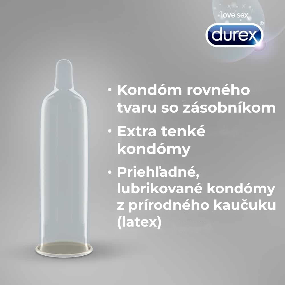 Prezervative Durex Invisible Extra Sensitive, 10 buc