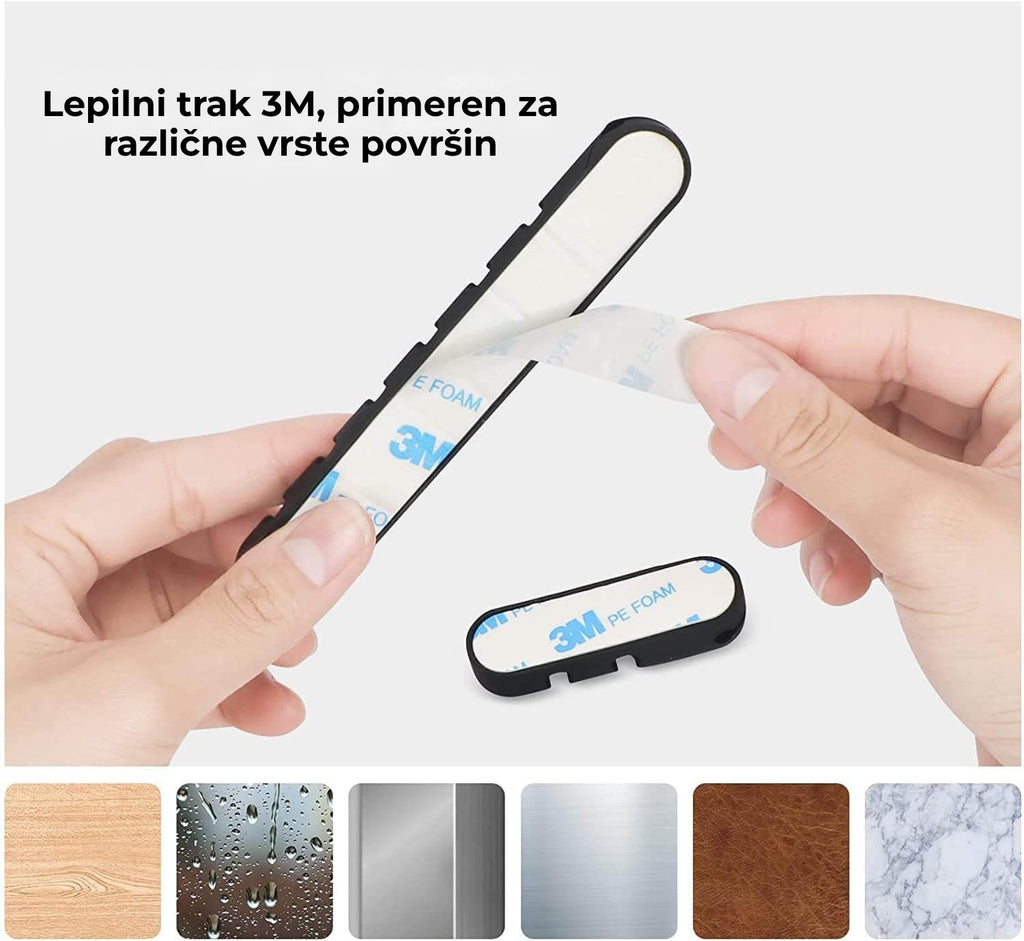 set-suport-organizare-cabluri-edman-3-bucati-3-dimensiuni-diferite-autoadeziv-negru