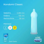 Durex Classic - cutie 18 bucati