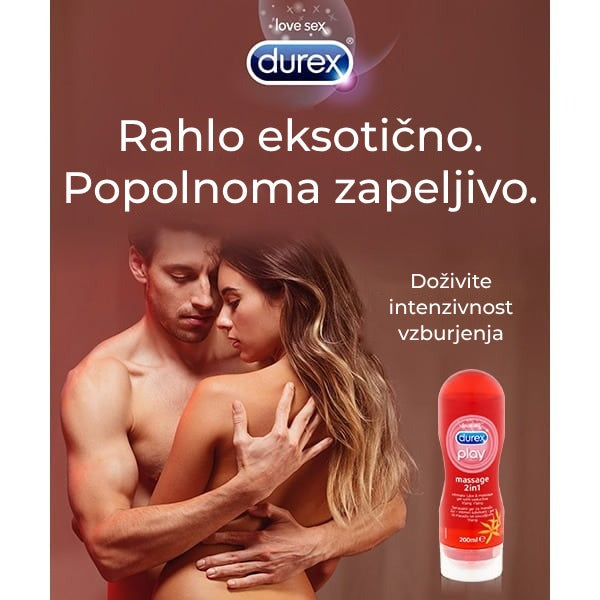 Lubrifiant Durex Play Massage 2 in 1 Sensual Ylang Ylang, 200 ml