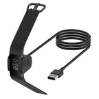 Cablu de incarcare Edman pentru Bratara Fitbit Charge 3, Negru
