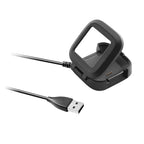 Cablu de incarcare Edman pentru Bratara Fitbit Versa, Negru