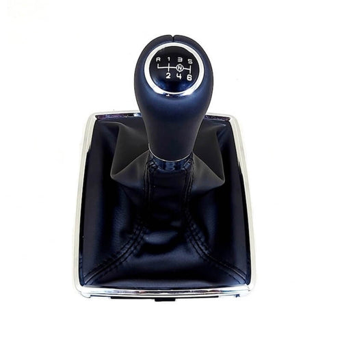 Soufflet de levier de vitesse MOTOR10 avec pommeau pour Mercedes Classe C W204, 6 vitesses
