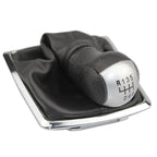 Manson schimbator viteze MOTOR10 cu nuca si saculet pentru Ford Focus 2 Facelift, Ford C-Max, Ford Galaxy, 6 viteze, Negru-Argintiu