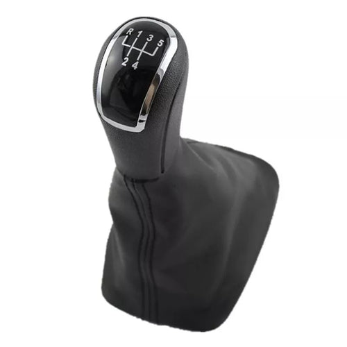Soufflet de levier de vitesse MOTOR10 avec pommeau et cadre pour Skoda Fabia 1 (2000-2008), 5 vitesses