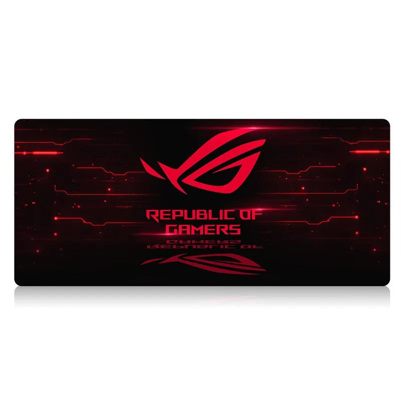Mousepad Edman Country Edge, 80x30cm, Republic of Gamers, Negru/Rosu