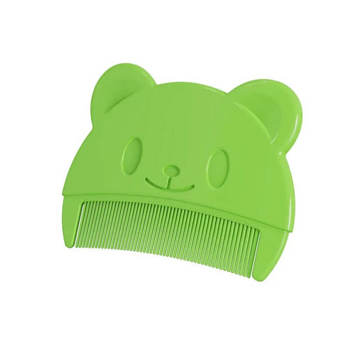 Edman baby cradle cap comb, bear design